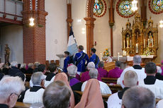 Pontifikalrequiem und Beisetzung von Weihbischof em. Johannes Kapp (Foto: Karl-Franz Thiede)